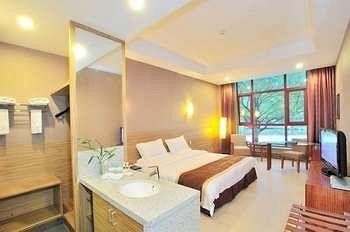 Luanchuan Re-Channel Ferry Lake Hotel Gucheng (Henan) Bagian luar foto